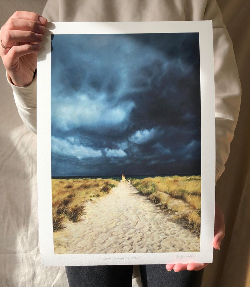 Calm Through the Storm Limited Edition Fine Art Print