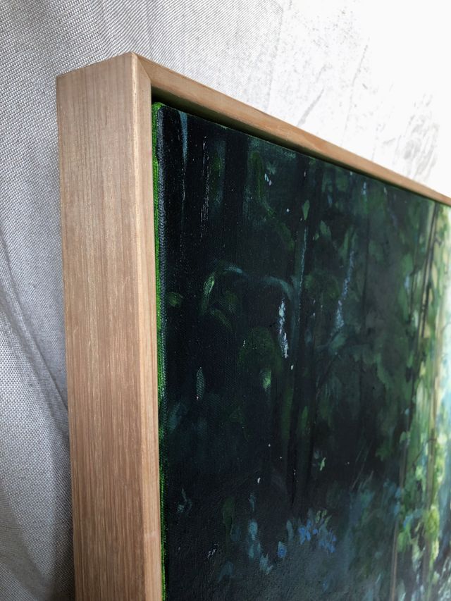 Oasis, Original Framed Oil Painting, 100x80cm