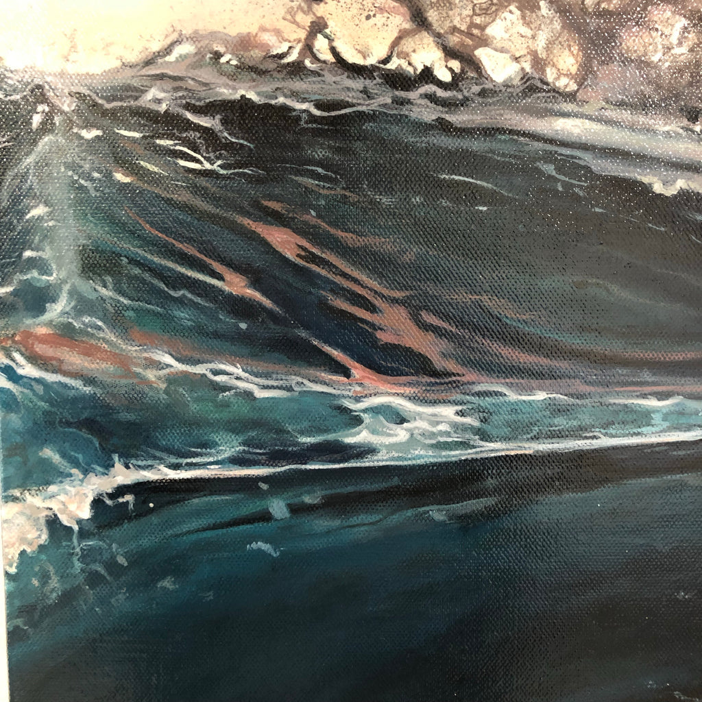 'Break of Dawn' Original Painting 75 x 75 cm