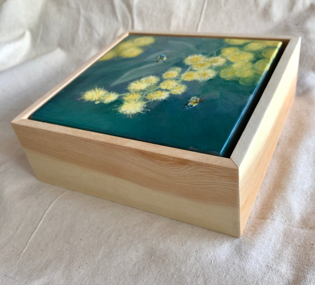 Wattle & Blue Banded Bees