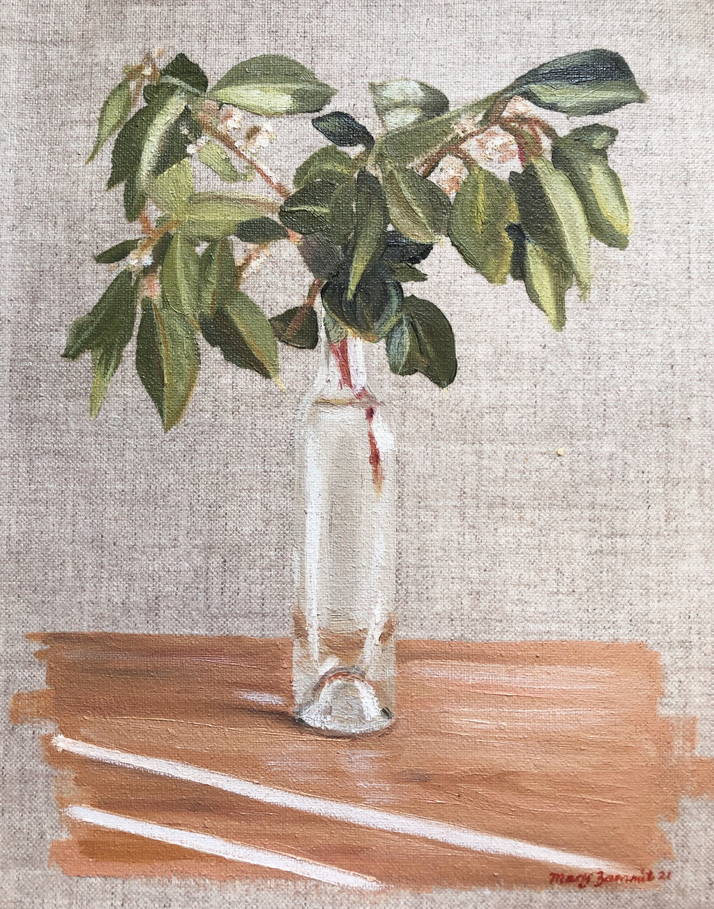 Gum Leaves in Vase